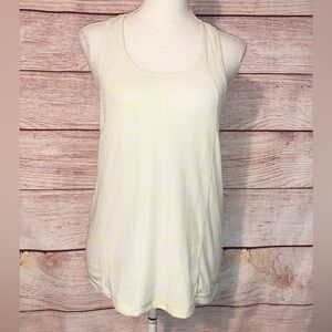 Zella Green Finch Swing It Burnout Tank Size XS
